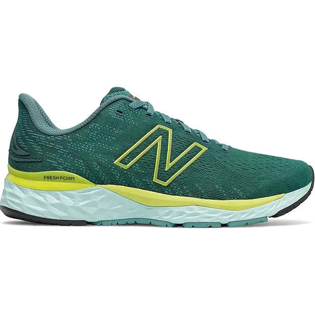 Men's New Balance Fresh Foam 880 v11, Trek/Sulphur Yellow, 8 D Medium