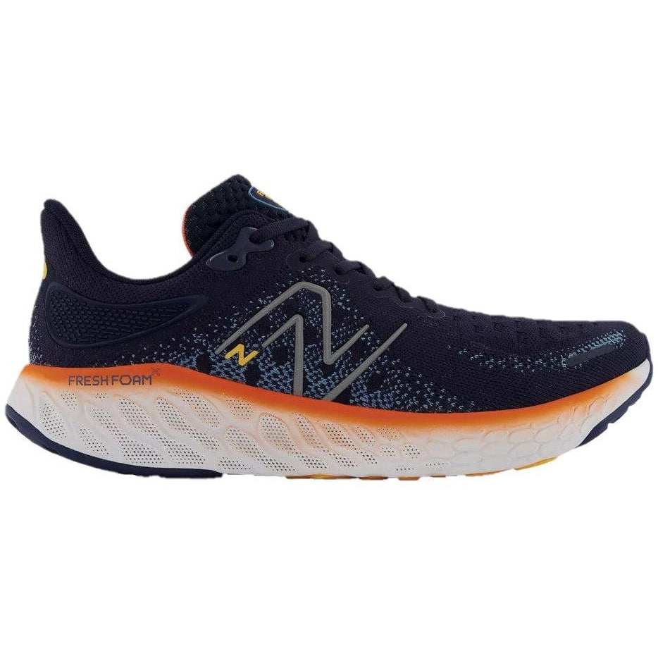 Men's New Balance Fresh Foam X 1080v12, Eclipse/Vibrant Orange, 13 D Medium