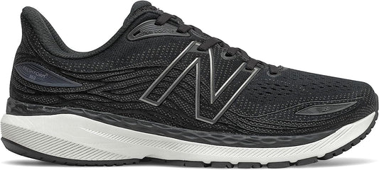 Men's New Balance Fresh Foam X 860v12, Black/White, 10.5 D Medium