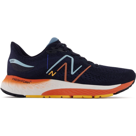 Men's New Balance Fresh Foam X 880v12, Eclipse/Vibrant Apricot, 12.5 D Medium