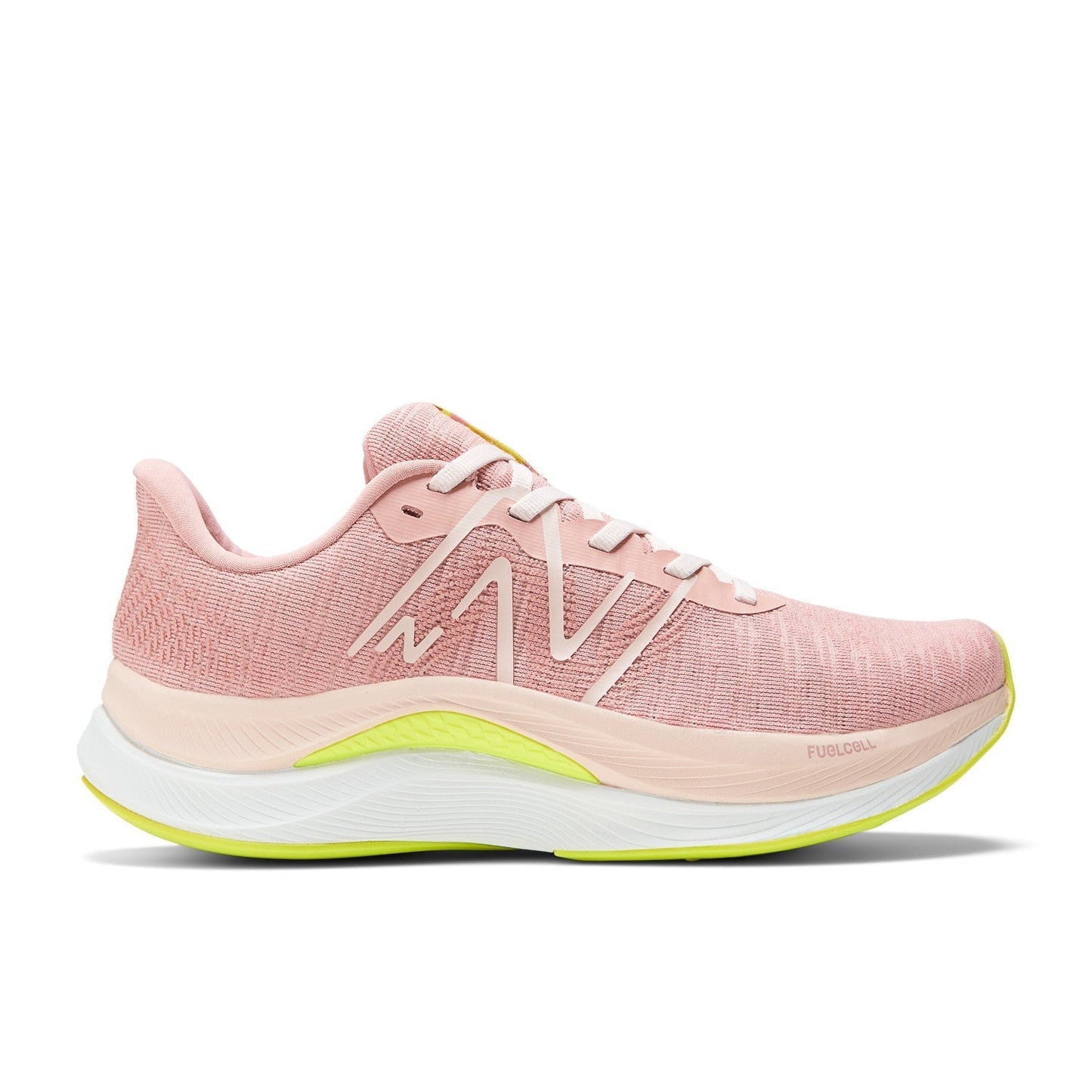 Women's New Balance FuelCell Propel v4, Pink Moon/Quartz Pink/Thirty Watt, 8.5 D Wide