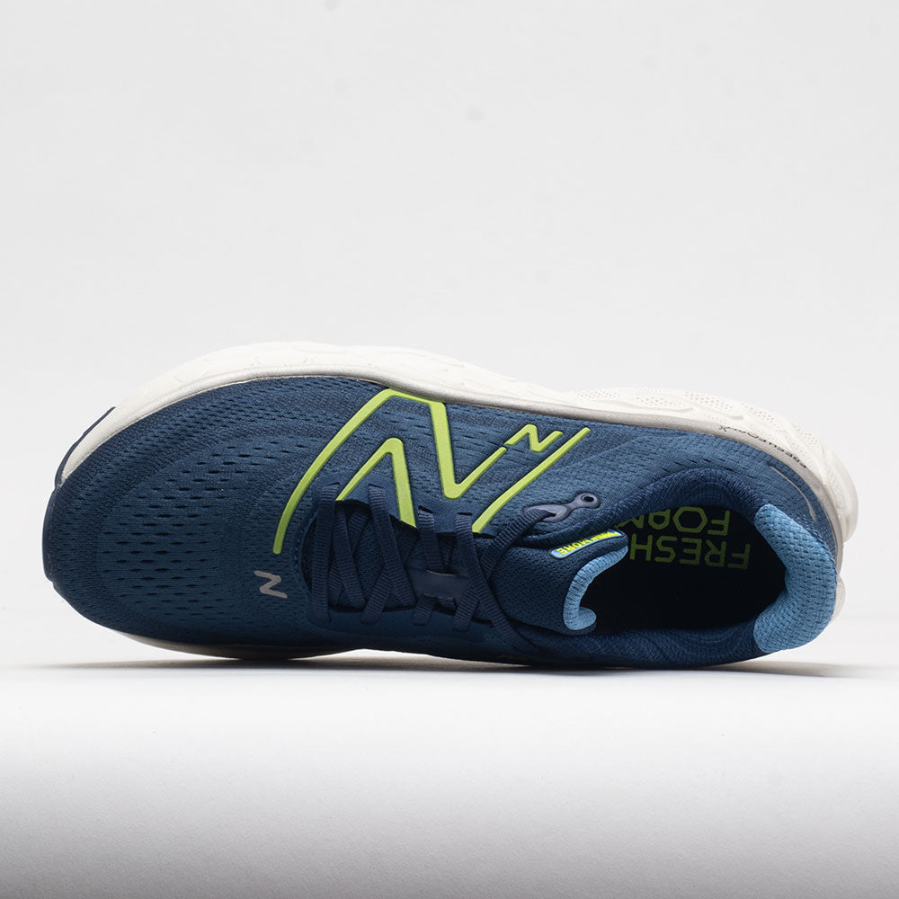 New Balance Fresh Foam More v4 Men's  Navy/Cosmic Pineapple/ Blue