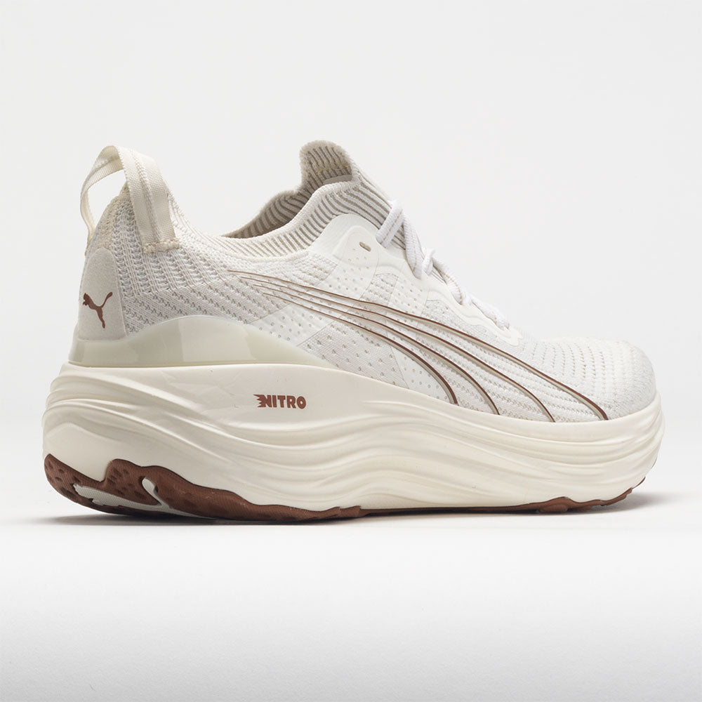 Puma ForeverRun Nitro Knit Women's  Warm White/Teak