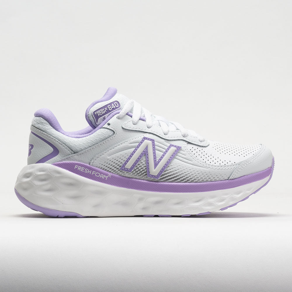 New Balance Fresh Foam X 840v1 Leather Women's  White/Lilac Glo